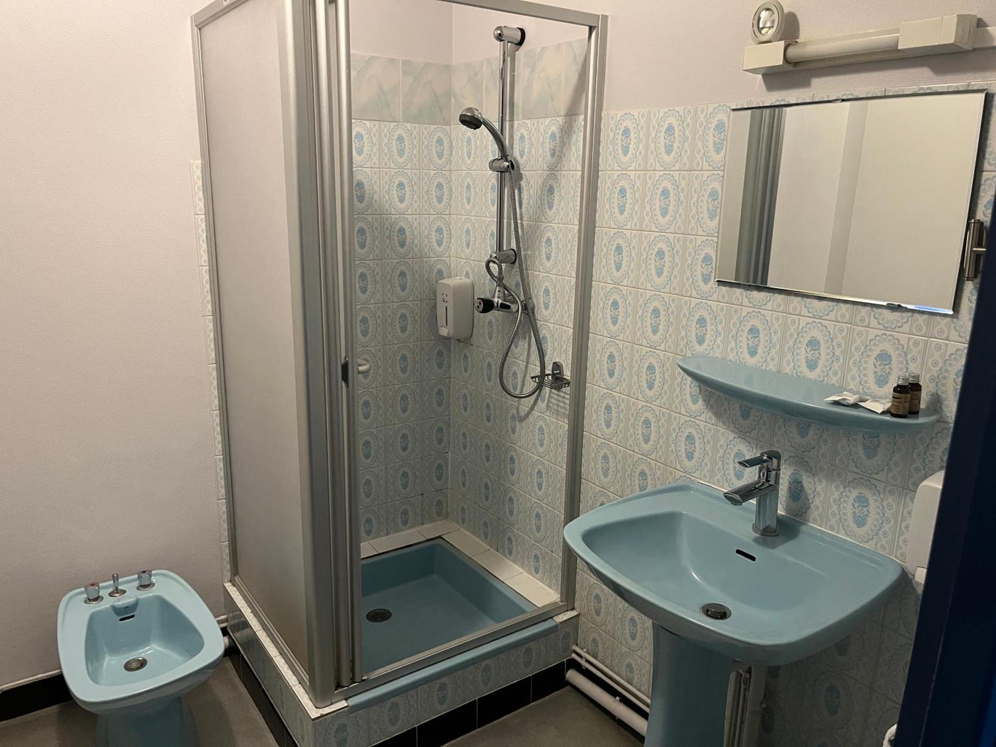 Hotel Le Lyon Vert Commentry Bagian luar foto